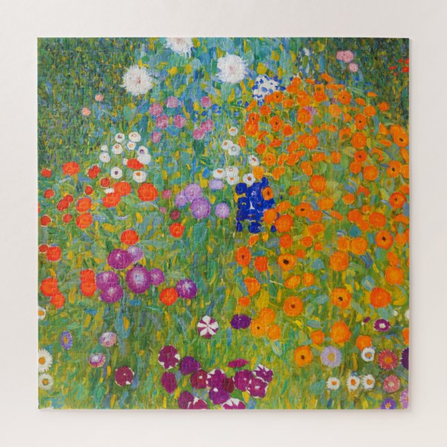 Flower Garden by Gustav Klimt Jigsaw Puzzle (Vertical)