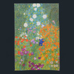 Flower Garden by Gustav Klimt Kitchen Towel<br><div class="desc">Please visit my store for more interesting design and more colour choice.
=> zazzle.com/colorfulworld*</div>