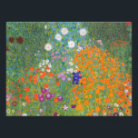 Flower Garden by Gustav Klimt Photo Print<br><div class="desc">Beautiful colourful painting of a flower garden by Gustav Klimt. Amazing variations of colours and beautiful flowers fit just beautiful on many sorts of wonderful products and gift ideas.</div>