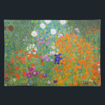 Flower Garden by Gustav Klimt Placemat<br><div class="desc">Please visit my store for more interesting design and more colour choice => zazzle.com/colorfulworld*</div>