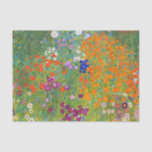 Flower Garden by Gustav Klimt Tissue Paper<br><div class="desc">Please visit my store for more interesting design and more colour choice => zazzle.com/colorfulworld*</div>