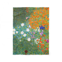 Flower Garden by Gustav Klimt Vintage Floral