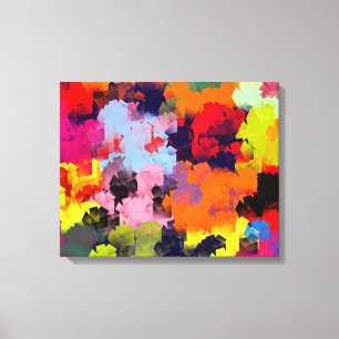 FLOWER GARDEN CANVAS PRINT