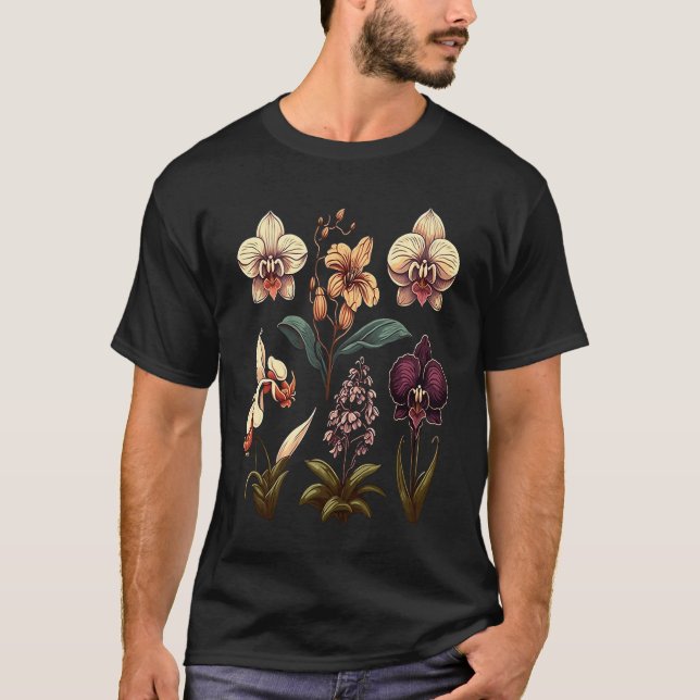 Flower Garden  Cute Flowers Florist Mom  1 T-Shirt (Front)