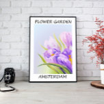 Flower Garden Fine Wall Art Canvas<br><div class="desc">Step into a world of bohemian charm and mid-century nostalgia with this captivating printable painting. Inspired by the vibrant energy of a flower market, this boho-style artwork brings a touch of whimsy and hope to your space</div>