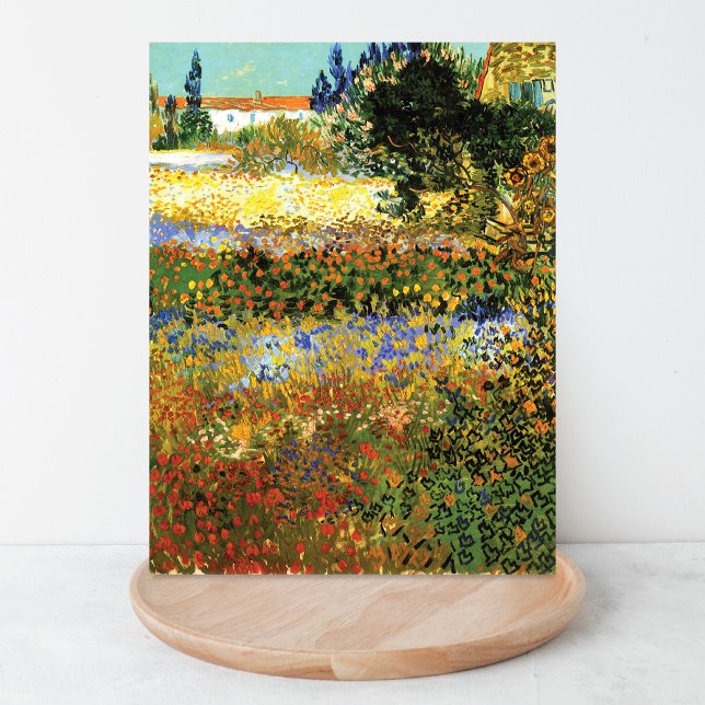 Flower Garden France Vincent van Gogh Carte postal (Créateur téléchargé)