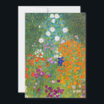 Flower Garden | Gustav Klimt<br><div class="desc">Flower Garden (1905-1907) by Austrian artist Gustav Klimt is a vibrant masterpiece of early 20th-century art. This lush, impressionistic scene bursts with colourful blossoms in a mesmerizing tapestry of nature, reflecting Klimt’s decorative style and love for floral motifs. The painting’s rich textures and intricate details make it a timeless choice...</div>