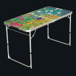 Flower Garden, Gustav Klimt Beer Pong Table<br><div class="desc">Gustav Klimt (July 14, 1862 – February 6, 1918) was an Austrian symbolist painter and one of the most prominent members of the Vienna Secession movement. Klimt is noted for his paintings, murals, sketches, and other objets d'art. In addition to his figurative works, which include allegories and portraits, he painted...</div>