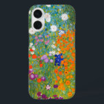 Flower Garden | Gustav Klimt iPhone 16 Case<br><div class="desc">Flower Garden (1905-1907) by Austrian artist Gustav Klimt is a vibrant masterpiece of early 20th-century art. This lush, impressionistic scene bursts with colourful blossoms in a mesmerizing tapestry of nature, reflecting Klimt’s decorative style and love for floral motifs. The painting’s rich textures and intricate details make it a timeless choice...</div>