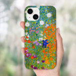 Flower Garden | Gustav Klimt Case-Mate iPhone 14 Case<br><div class="desc">Flower Garden (1905-1907) by Austrian artist Gustav Klimt. Original fine art painting is oil on canvas featuring a bright abstract landscape of colourful flowers. 

Use the design tools to add custom text or personalize the image.</div>