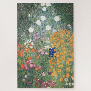 Flower Garden Gustav Klimt Jigsaw Puzzle