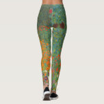 Flower Garden (Gustav Klimt) Leggings<br><div class="desc">This design features a painting by Austrian artist Gustav Klimt (1862–1918). It is a depiction of a beautiful flower garden in Klimt's typical impressionist style. The flowers almost look like they're overflowing, and it's impossible not to feel uplifted by their beauty. The original work was completed in 1907 and its...</div>