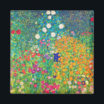 Flower Garden, Gustav Klimt Magnet<br><div class="desc">Gustav Klimt (July 14, 1862 – February 6, 1918) was an Austrian symbolist painter and one of the most prominent members of the Vienna Secession movement. Klimt is noted for his paintings, murals, sketches, and other objets d'art. In addition to his figurative works, which include allegories and portraits, he painted...</div>