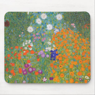 Flower Garden (Gustav Klimt) Mouse Pad