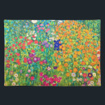 Flower Garden, Gustav Klimt Placemat<br><div class="desc">Gustav Klimt (July 14, 1862 – February 6, 1918) was an Austrian symbolist painter and one of the most prominent members of the Vienna Secession movement. Klimt is noted for his paintings, murals, sketches, and other objets d'art. In addition to his figurative works, which include allegories and portraits, he painted...</div>