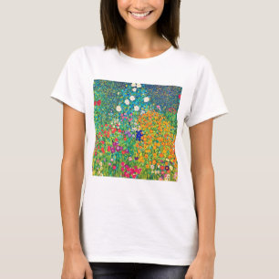Flower Garden, Gustav Klimt T-Shirt