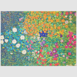Flower Garden, Gustav Klimt Tissue Paper