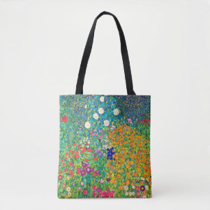 Flower Garden, Gustav Klimt Tote Bag