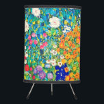 Flower Garden, Gustav Klimt Tripod Lamp<br><div class="desc">Gustav Klimt (July 14, 1862 – February 6, 1918) was an Austrian symbolist painter and one of the most prominent members of the Vienna Secession movement. Klimt is noted for his paintings, murals, sketches, and other objets d'art. In addition to his figurative works, which include allegories and portraits, he painted...</div>