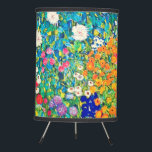 Flower Garden, Gustav Klimt Tripod Lamp<br><div class="desc">Gustav Klimt (July 14, 1862 – February 6, 1918) was an Austrian symbolist painter and one of the most prominent members of the Vienna Secession movement. Klimt is noted for his paintings, murals, sketches, and other objets d'art. In addition to his figurative works, which include allegories and portraits, he painted...</div>