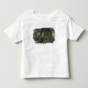 Flower garden in bloom, 1904 toddler t-shirt