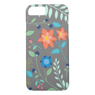 "Flower Garden" iPhone 7, Barely There Case-Mate iPhone Case