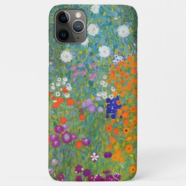 Flower Garden Landscape Gustav Klimt Case-Mate iPhone Case (Back)