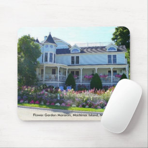 Flower Garden Mansion, Mackinac Island, Michigan Mouse Pad