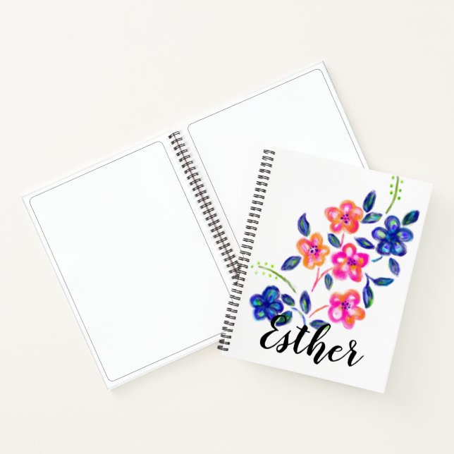 Flower Garden Notebook (Inside)