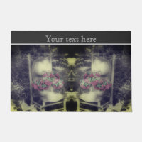 Flower Garden Partial Colour Vintage Personalized