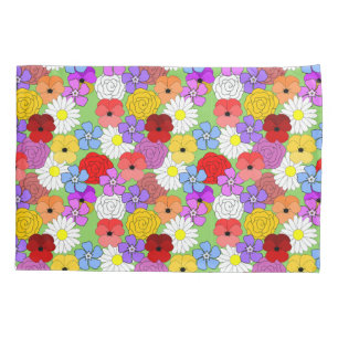 Flower Garden  Pillowcase
