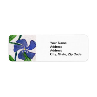 Flower Garden Return Address Label
