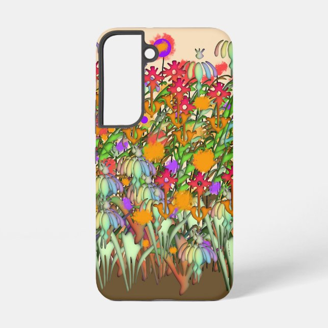 Flower Garden  Samsung Galaxy S22 Case (Back)