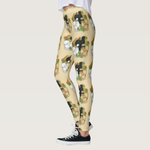 Flower Garden Silkies Leggings