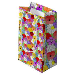 Flower Garden  Small Gift Bag