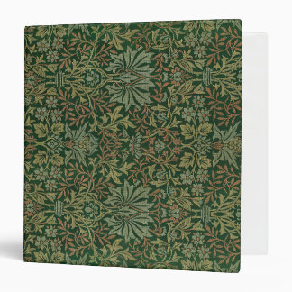Flower Garden Vintage Ornament Illustration Binder