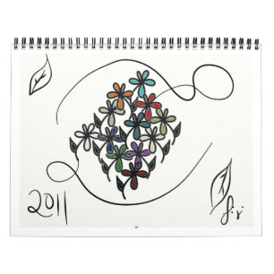 Flower Gems Calendar