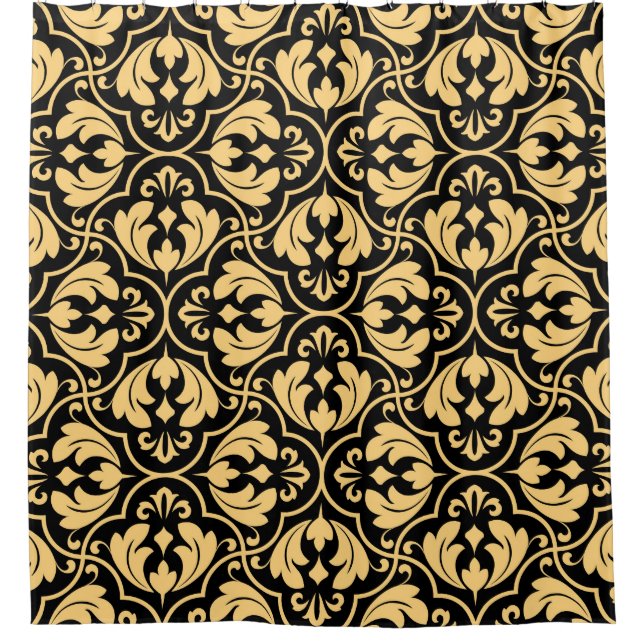 Flower geometric pattern. Seamless vintage backgro (Front)