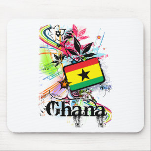 Flower Ghana Mouse Pad