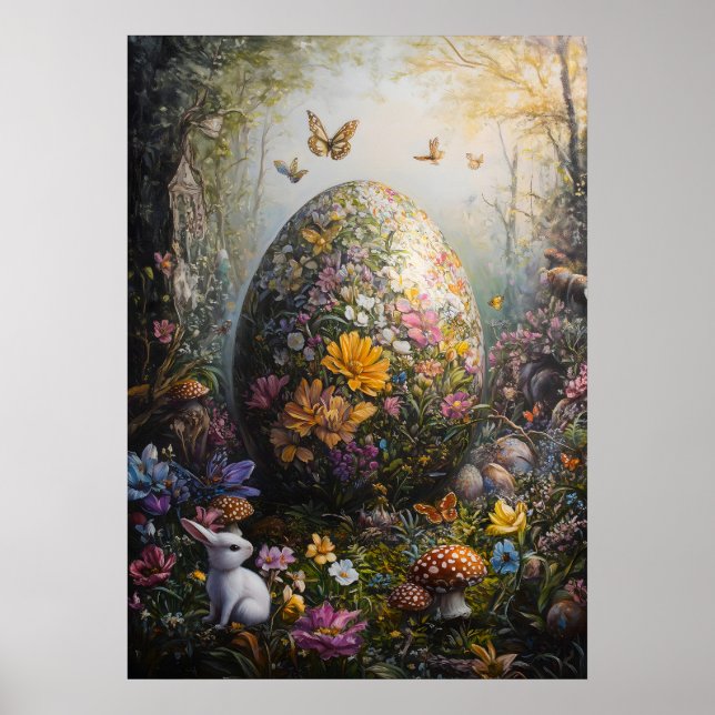 Flower Giant Easter Egg Poster (Front)