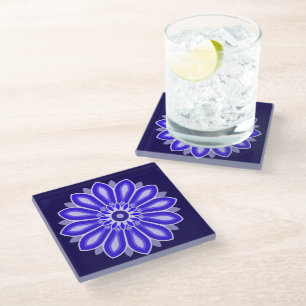 FLOWER GIFT FOR MOM DAUGHTER SISTER FRIEND TEACHER GLASS COASTER