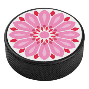 FLOWER GIFT HUSBAND WIFE BOYFRIEND FRIEND HOCKEY PUCK