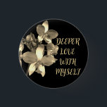 FLOWER GIFT MOM, GRANDMOTHER, DAUGHTER, BOSS LOVER 1 INCH ROUND BUTTON<br><div class="desc">Visit my store for uncommon designs in various products</div>