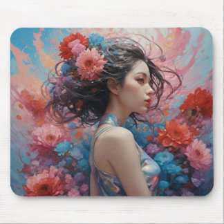 Flower Girl #1 Mouse Pad