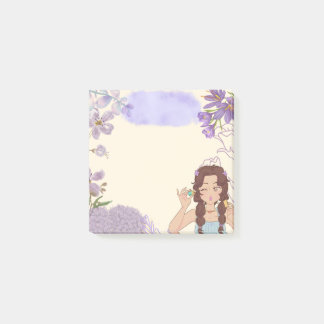 Flower Girl 1 Sticky Notes