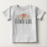 Flower Girl Baby Tee | Bridesmaid<br><div class="desc">Flower Girl Tee Shirt
com
com
com
Stop by the shop today to see more matching items!</div>