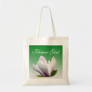flower girl bag spring magnolia flower