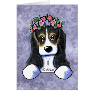 Flower Girl Basset Hound