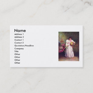Flower Girl Business Card