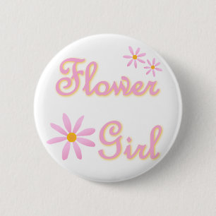 Flower girl button